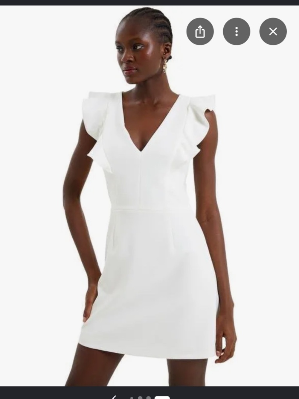 French Connection Ruffle Dress